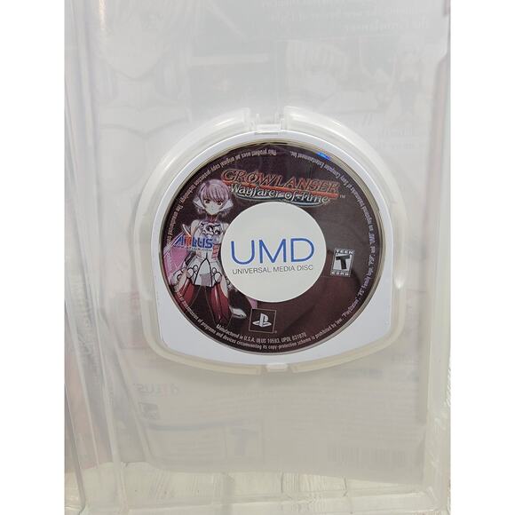 Growlanser: Wayfarer of Time (Sony PSP, 2012) Complete - Tested - Authentic - Picture 5 of 5